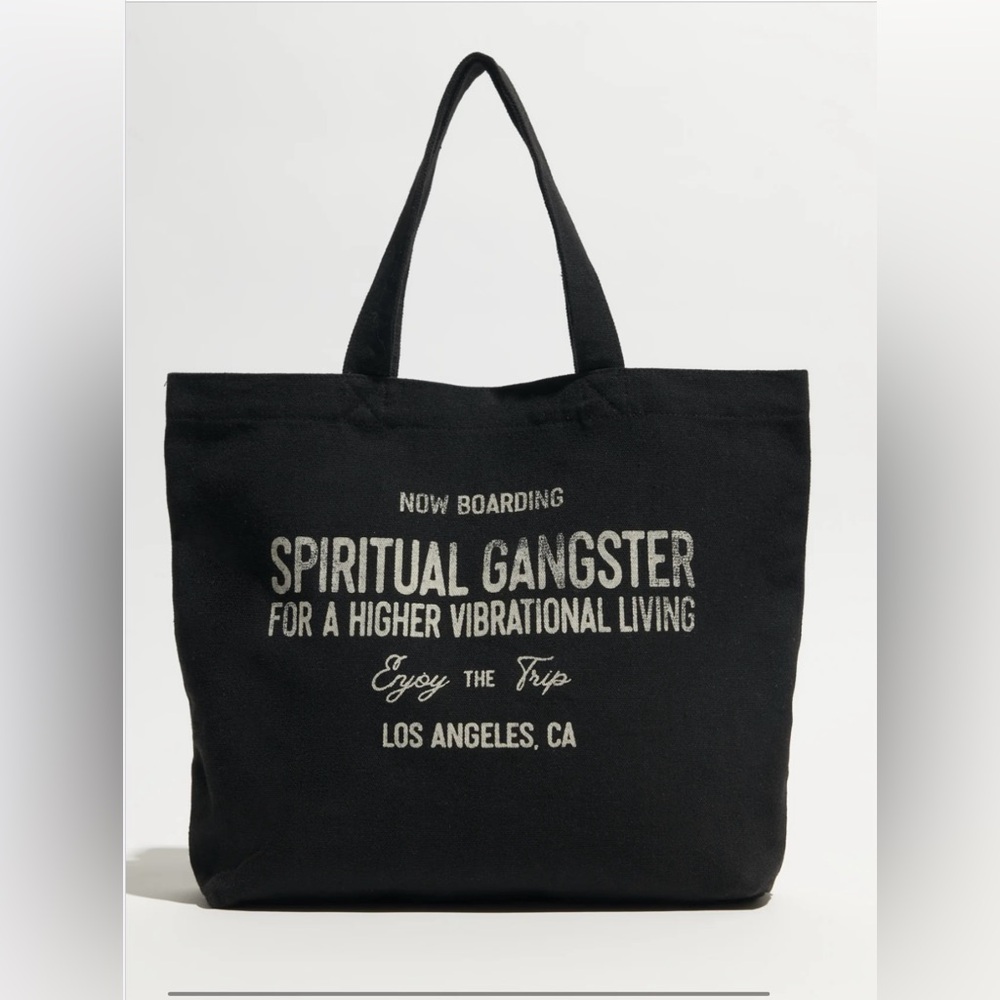 Spiritual Gangster tote bag, NEW